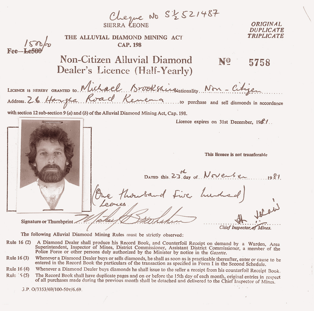 Dealer's License 1981