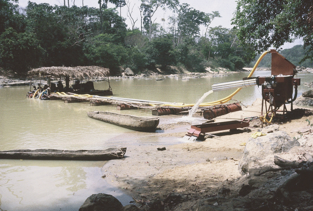Addition of another gold sluice box to jig